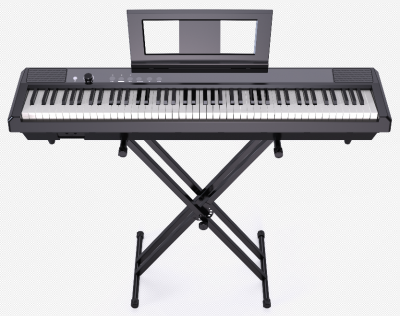  2020 neue 88-Taste Gegengewicht Tastatur aufrecht schwarz elektronisches Digitalpiano